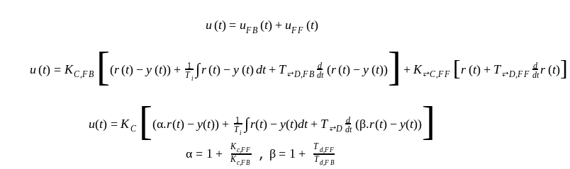 PID equation PID formula generic