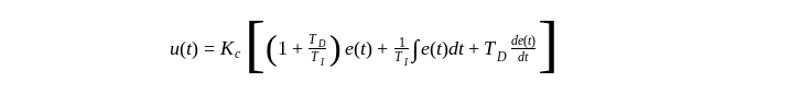 PID equations: series